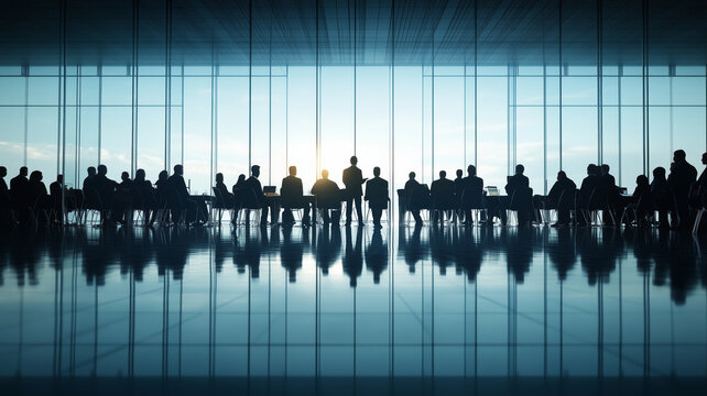 Global world class board meeting. 