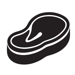 Large piece of meat steak