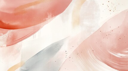 Abstract minimalistic boho background. Boho art concept