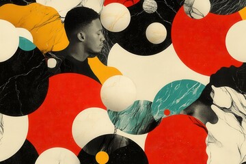 Exploring the Vibrant World of Podcasting Through a Colorful and Symbolic Visual Representation of Creativity and Expression