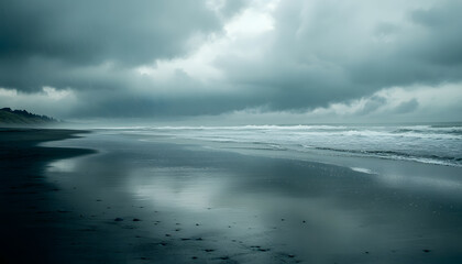 Obraz premium rainy day scene wallpaper
