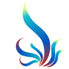 Obraz premium labstract logo design elements with colorful gradients