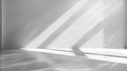 Clean Grey and White Gradient Background with Light and Dark Patterns for Modern Room Designs