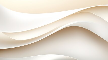 Abstract background with beige and white wavy lines.