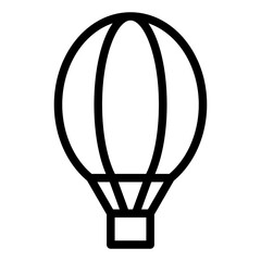 hot air balloon icon