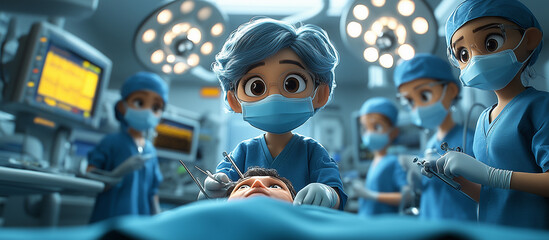 Generative AI, A Moment of Life-Saving Medical Team