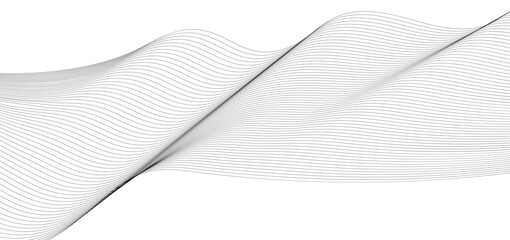 Fototapeta premium futuristic blue wave background. Blue minimal round lines abstract background. Thin line wavy abstract vector background. Curve wave seamless pattern. Line art striped graphic template