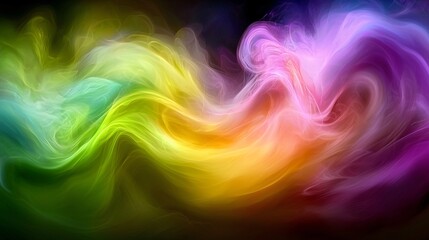 Fototapeta premium Abstract Swirling Colors