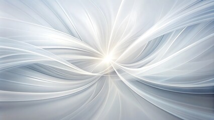 Fototapeta premium Abstract White and Gray Swirling Background.