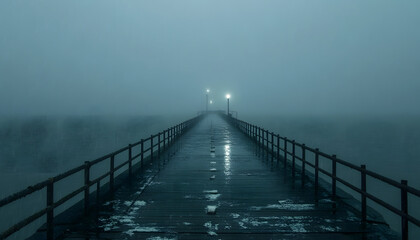 Fototapeta premium rainy day scene wallpaper