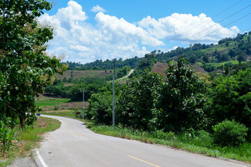 road in the mountains