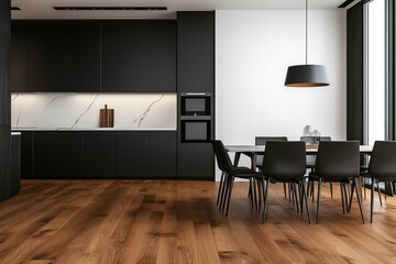 modern kitchen interior