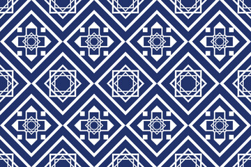 seamless ikat vector pattern, ethnic embroidery style, hand draw painting abstract.