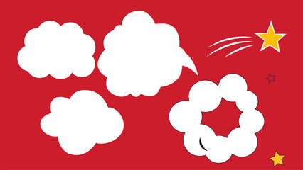 red and white hearts. chinese new year background, chinese new year