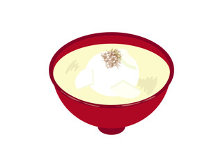 福井県のかぶと鰹節のシンプルなお雑煮