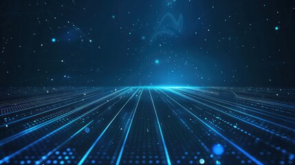 Abstract Digital Landscape