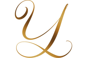 Luxury alphabet font
