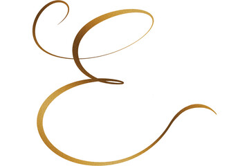 Luxury alphabet font
