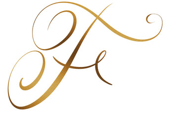 Luxury alphabet font
