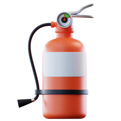 Obraz premium 3D Illustration Fire Extinguisher