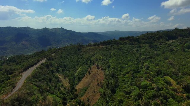 lombok Mountine nature road motorcycle touring
