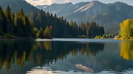 lake reflection