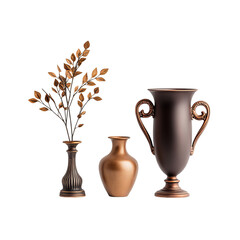 Fototapeta premium Elegant Bronze Vases