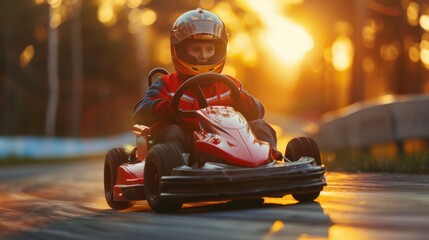 Go Kart Racing: Head to a local go-kart track for some thrilling evening races. Challenge friends or family to a fun and fast-paced racing adventure.
