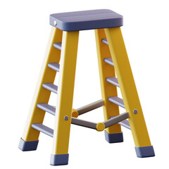  3D Illustration Stairs