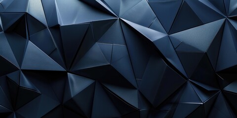 Obraz premium A close-up shot of a unique triangle-shaped wall structure