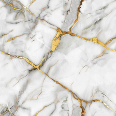 white marble background with golden line, pattern for seamless