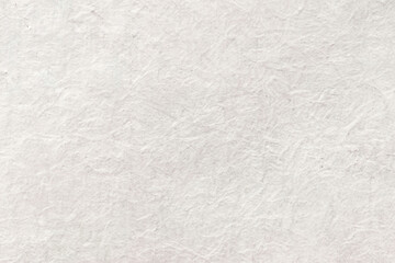 Close-Up of White Japanese Paper with Visible Fine Fibers