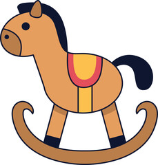 Kids Game and Toys Illustration