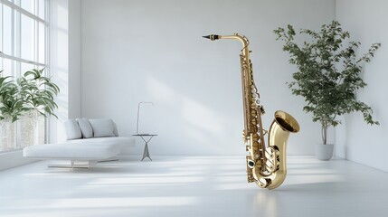 Bamboo saxophone