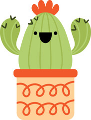 Modern Cute Cactus