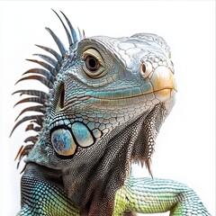 Fototapeta premium Iguana isolated on white background