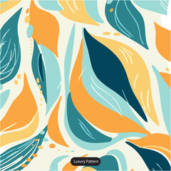 full color leaf luxury pattenr