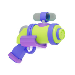 purple artifical intelligence 3d illustration