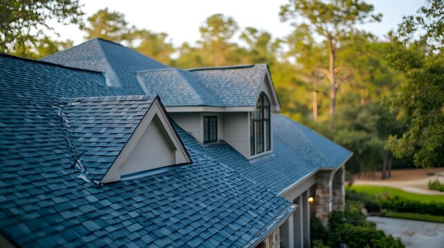 What are the best methods for detecting hidden hail damage on a shingle roof