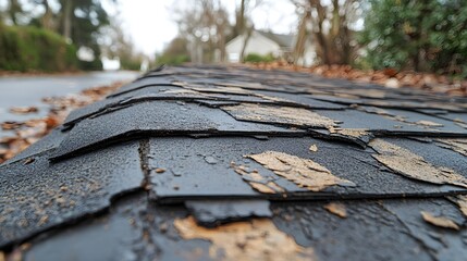 What are the most common types of damage that hail causes to shingle roofs