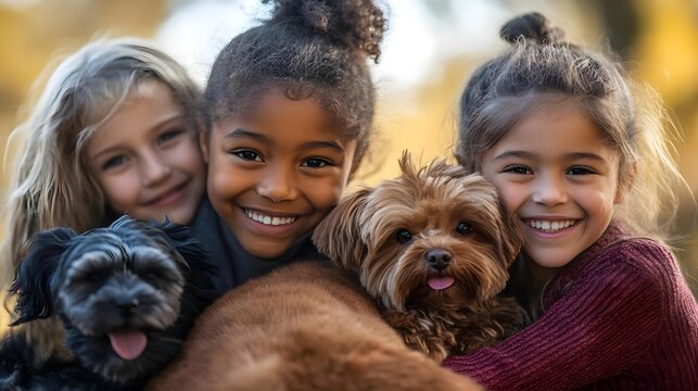 Multiracial family feeling the love