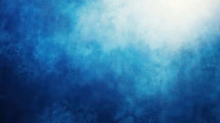 Obraz premium Beautiful Blue Desktop Wallpaper. smooth blue gradient from light to dark.
