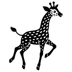 giraffe vector illustration