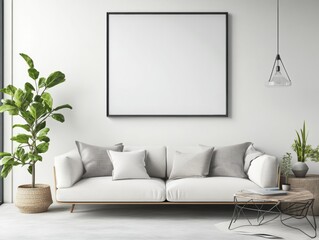 Minimalist Home Interior Mockup