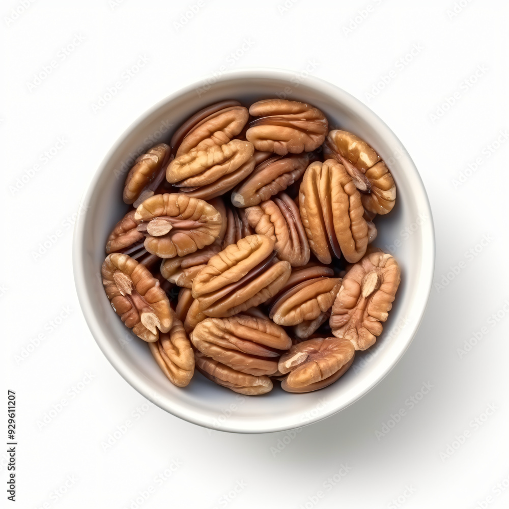 Poster Walnut kernels in bowl