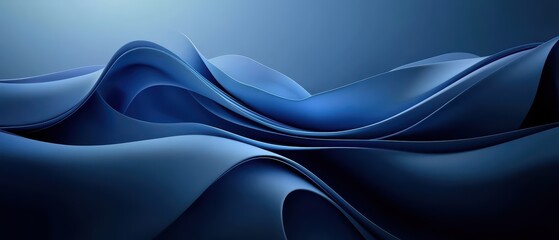 Beautiful 3d abstract blue desktop wallpaper for ratio 21:9