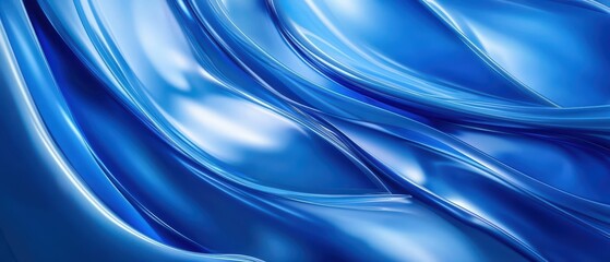 Beautiful 3d abstract blue desktop wallpaper for ratio 21:9