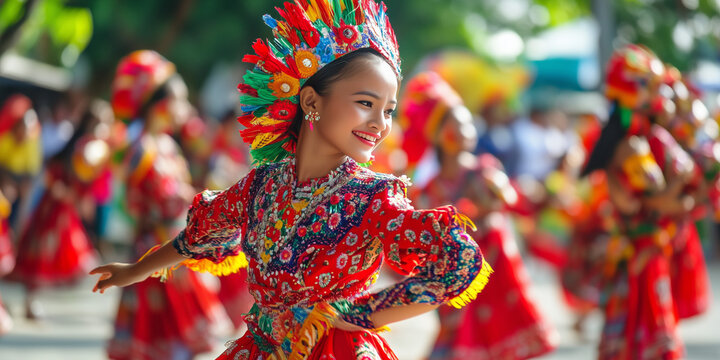 Kadayawan Festival traditional dancers