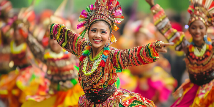 Kadayawan Festival traditional dancers