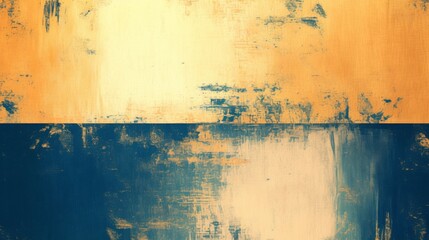 Rough Oil Paint Strokes on Canvas with Grungy Background Texture
